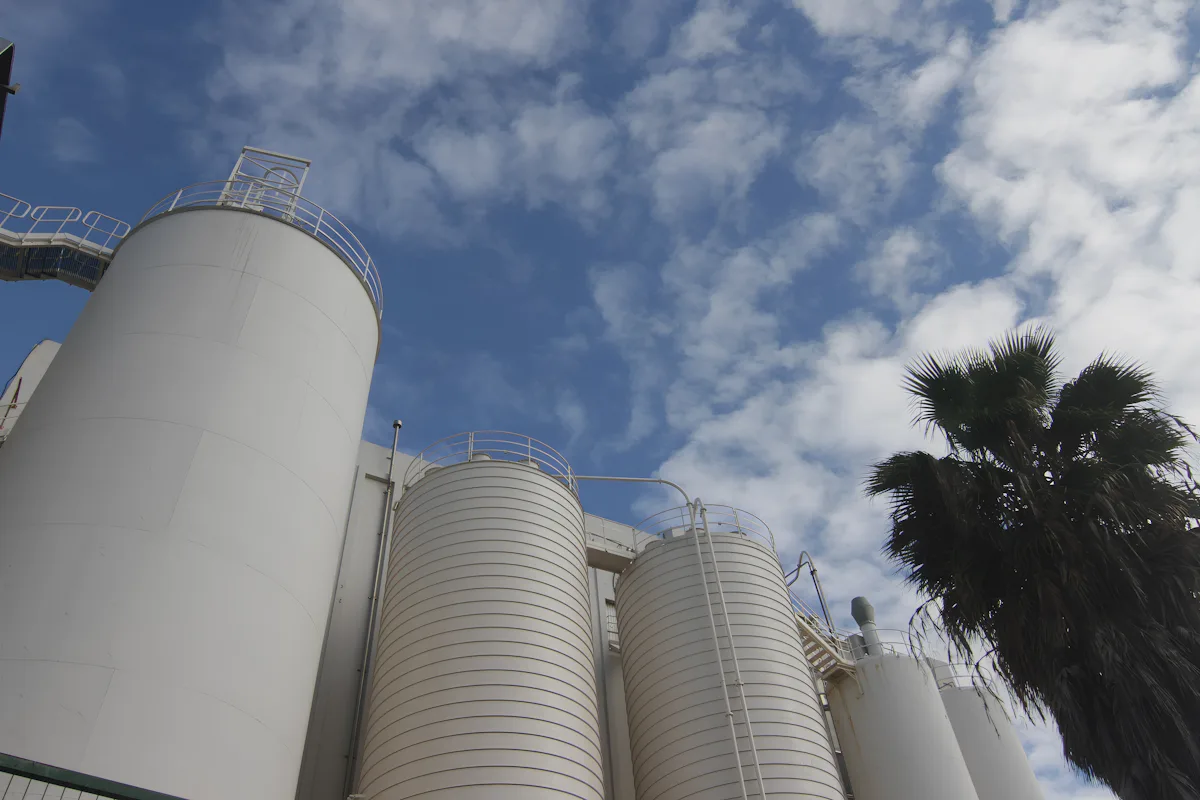 Tanques y silos industriales de acero